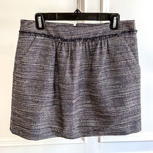 GAP Metallic Tweed Mini Skirt